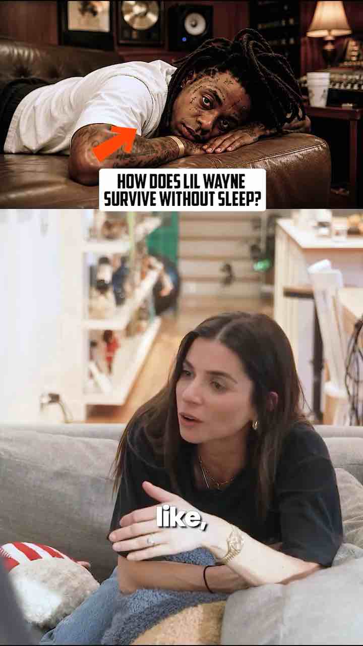 Lil Wayne saying he doesn’t sleep